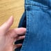 7 For All Mankind - Wide Leg Pleat Jeans in Dark Blue