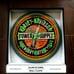Harley Davidson Garage Shop Glow in the Dark Wall Clock NEW!