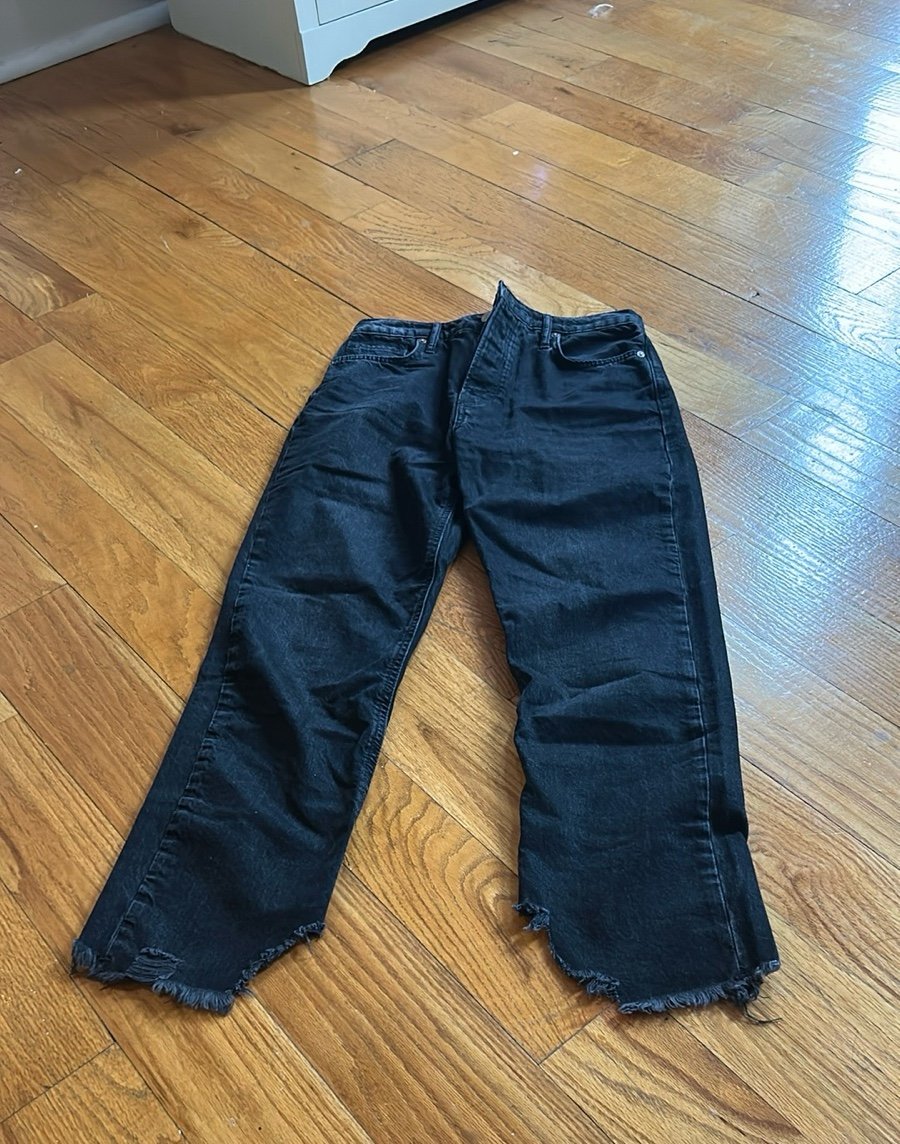 Free People Tapered Baggy High Rise Boyfriend Fit