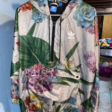 Adidas hooded windbreaker