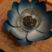 Solar Light Outdoor Garden Decor Lotus Flower Light Crackle Globe Glass Lantern
