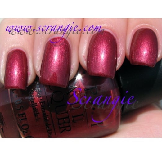 Opi rare discontinued Copper mountain copper Nail polish