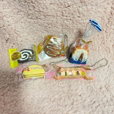 Rare J-Dream Mini Squishy Fuwa Fuwa Bread Mascot Bundle Full Set Series 5