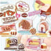 Rare J-Dream Mini Squishy Fuwa Fuwa Bread Mascot Bundle Full Set Series 5