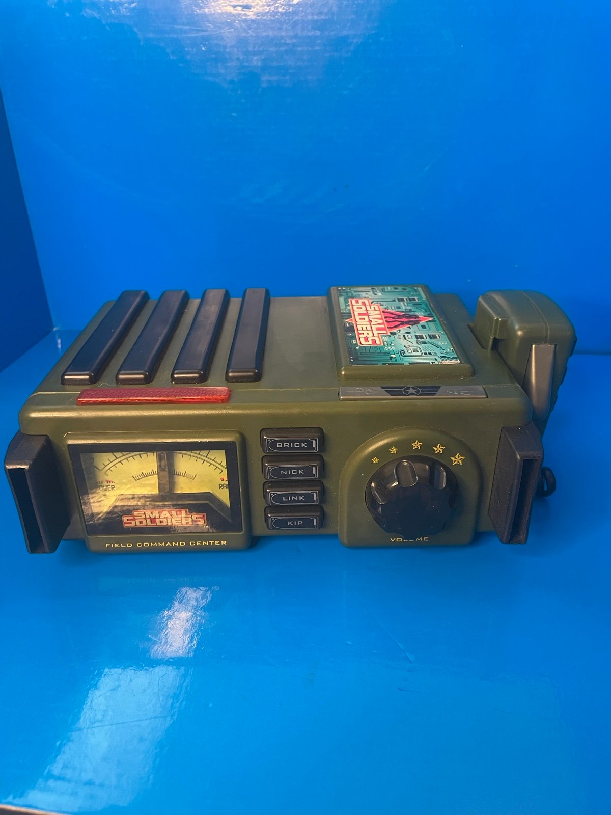 KIDdesigns Small Soldiers 1998 Talking Field Command Center TESTED Works