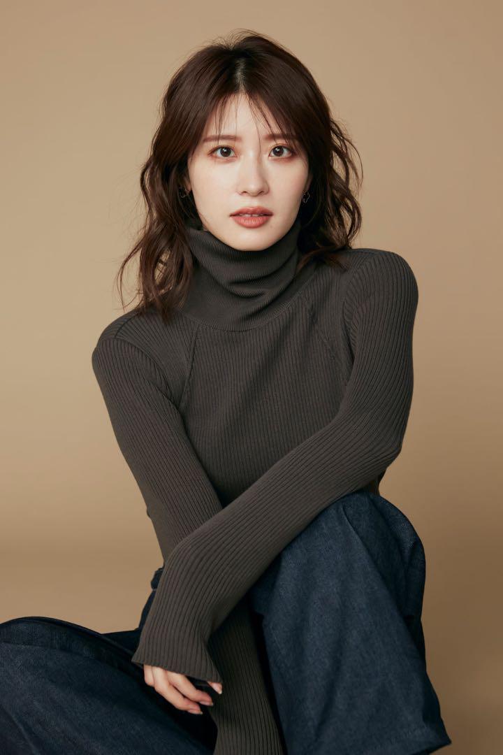 福袋 オンライン Pleasant ribbed Other (Charcoal) sweater neck turtle ニット+セーター