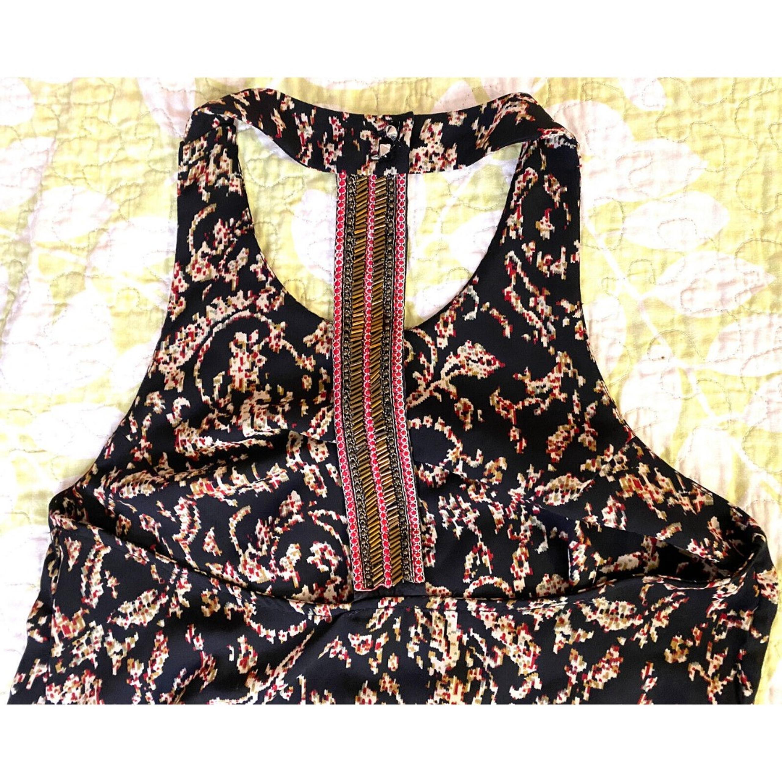 ASTR Beaded Back Women's Halter Top, Size S