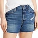 FRAME Le Brigette Denim Shorts Cutoffs Raw Hem in Heartbreak Women's Size 25