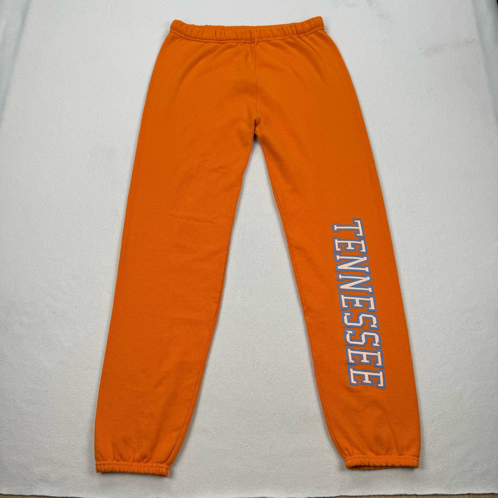 Vintage Tennessee Vols Pants XL Orange Fleece Sweatpants Spellout NCAA USA 90s