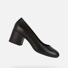 New Geox Respira MEDIUM HEEL PUMPS Eleana black high heel pump 11