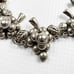Silver Grape Cluster Bracelet Vintage Mexico Silver Jewelry Circa 1950s