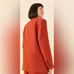 FARM RIO Pure Linen Oversized Blazer Suit Button Casual Jacket