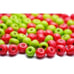 40 Red and Green Apple Dollhouse Miniatures Toys & Food Kitchen by Handmade Siz