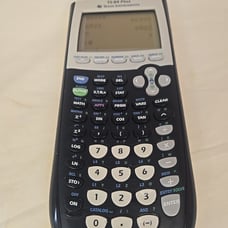 Texas Instruments TI-84 Plus Graphing Calculator - Yellow/ Black No Cover