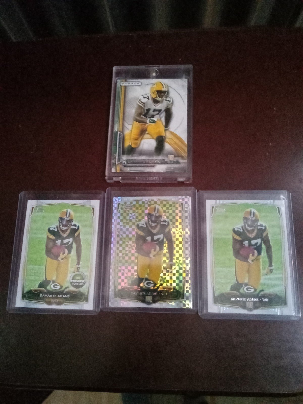 2014 Davante Adams Topps Chrome Xfractor RC Lot