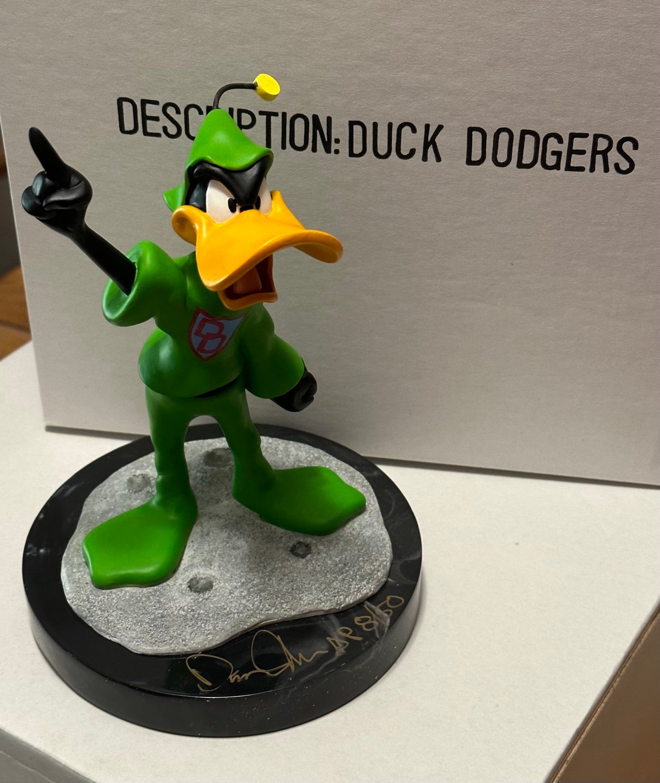 Duck Dodger Sculpture