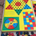 Vintage 50s complete Junior Combination Games 18 board in 1 1955 Milton Bradley