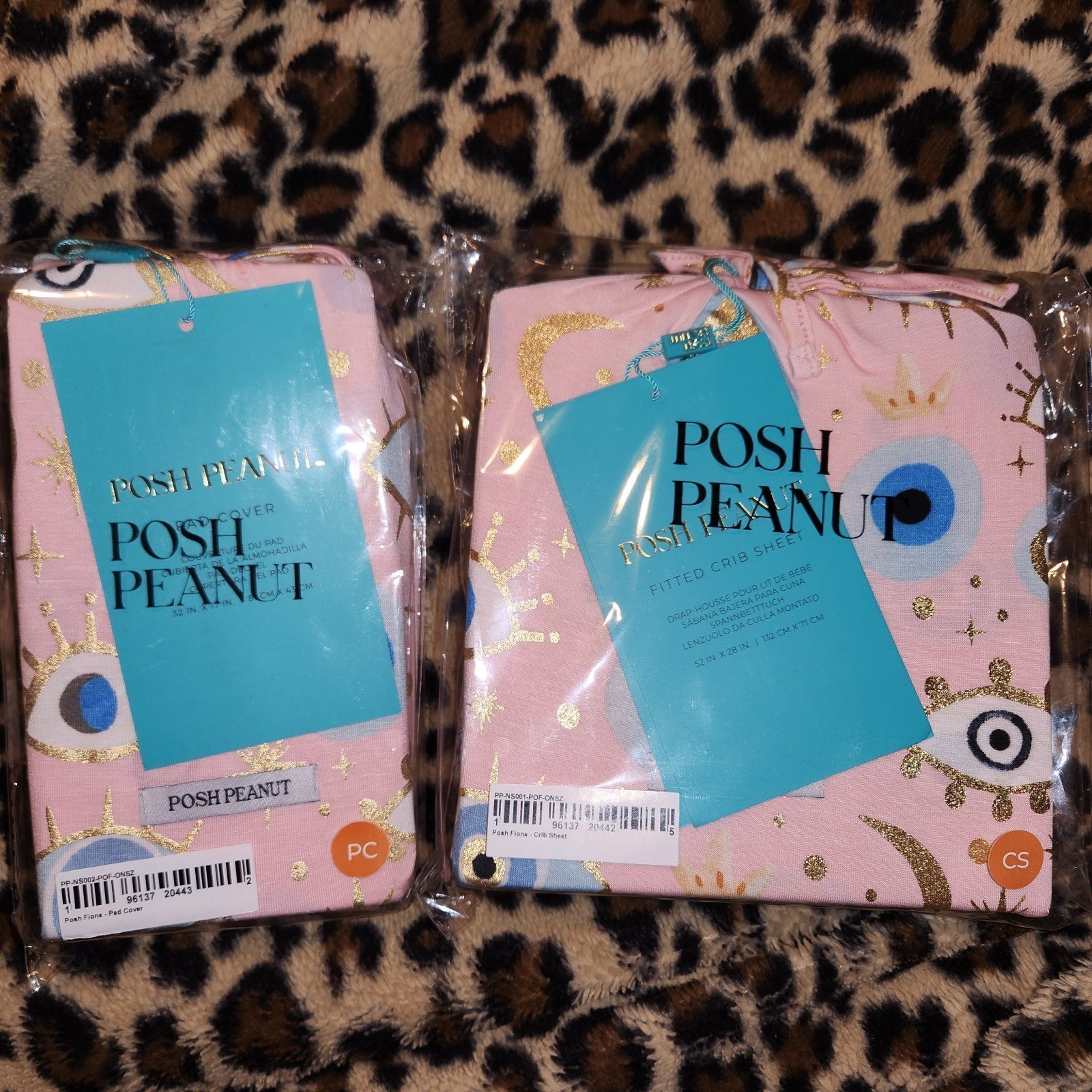 Posh Fiona Pad Cover and Crib Sheet Bundle.