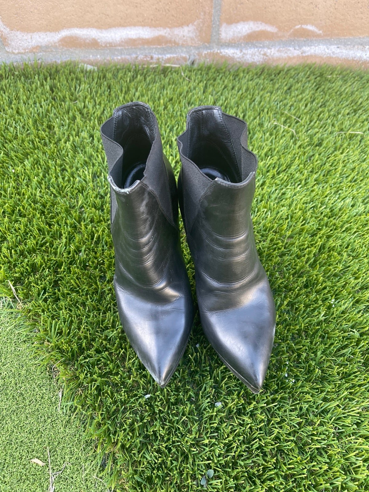 Saint Laurent Leather Boots