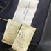 Green Label No-Collar Skirt Suit 36 W64 Dark Navy Stretch DMW