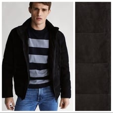 NWOT. Massimo Dutti Man Black Down Puffer Jacket. Size L.