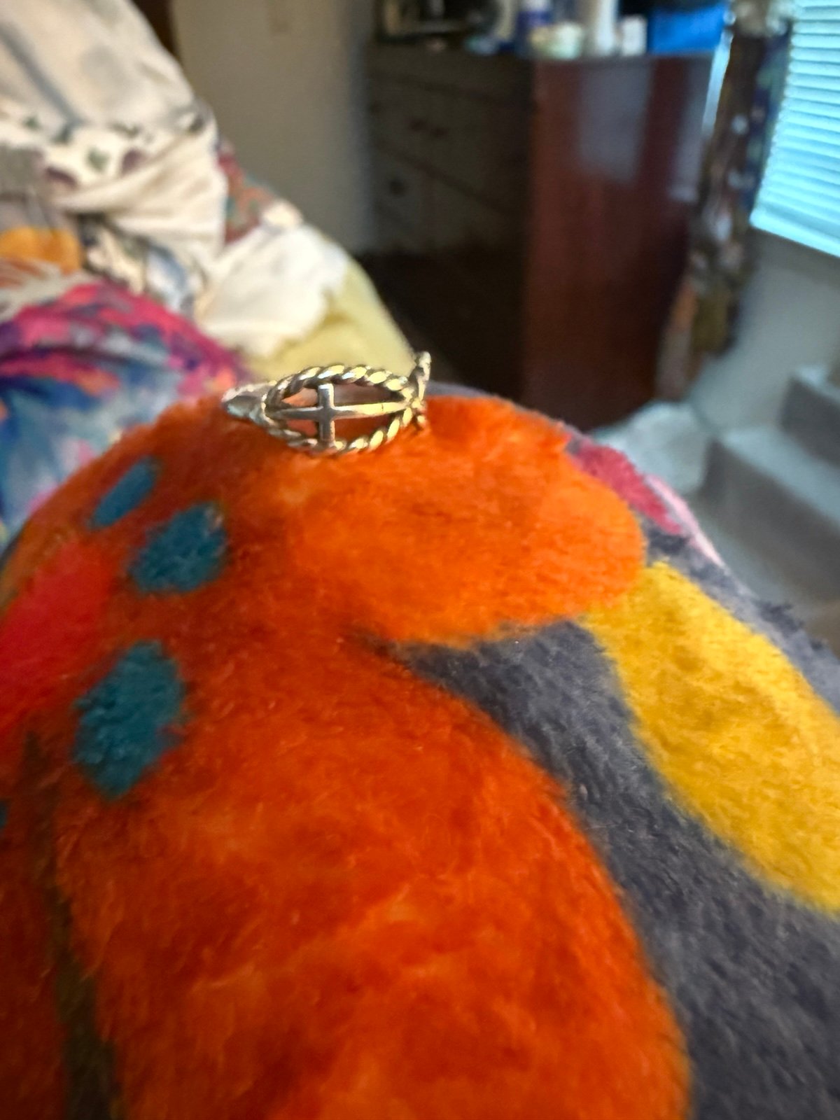 James Avery : Fish & Cross Ring