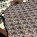 Donna Sharp Queen Log Cabin Star Quilt Reversable Patchwork Handmade
