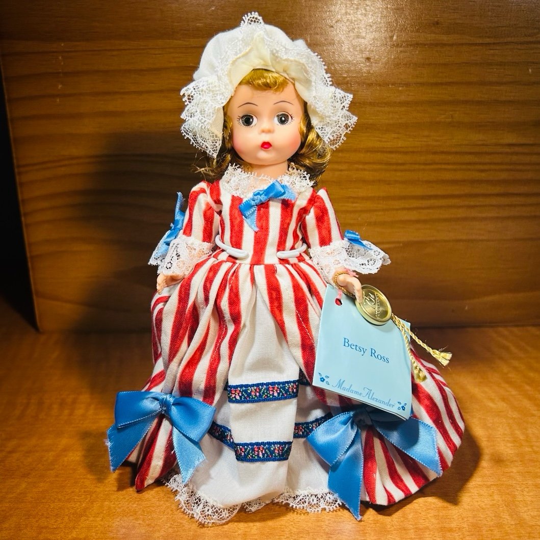 人形 Madame Alexander 8in BETSY ROSS 1998 Madame Alexander 8” BETSY ROSS 1998 Hobby | Mercari