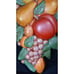 Vintage Vegetable Fruit Ceramic Pottery Wall Hanging Plaque Mid Century Pears