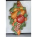 Vintage Vegetable Fruit Ceramic Pottery Wall Hanging Plaque Mid Century Pears