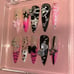 Y2k Mcbling Ed Hardy Handmade Press On Nail set