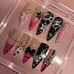 Y2k Mcbling Ed Hardy Handmade Press On Nail set