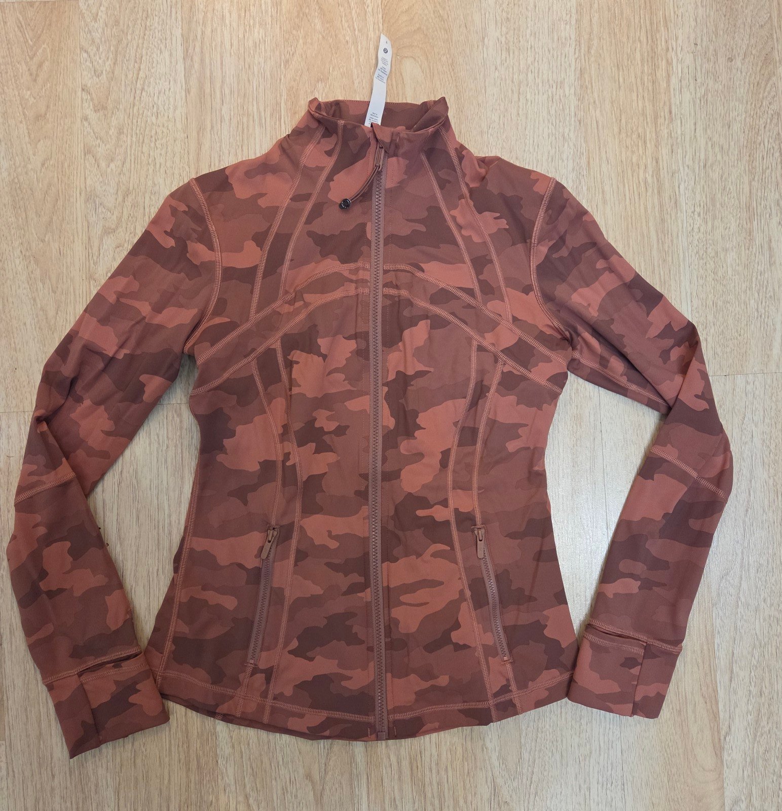 8 Lululemon Define Jacket pink camo