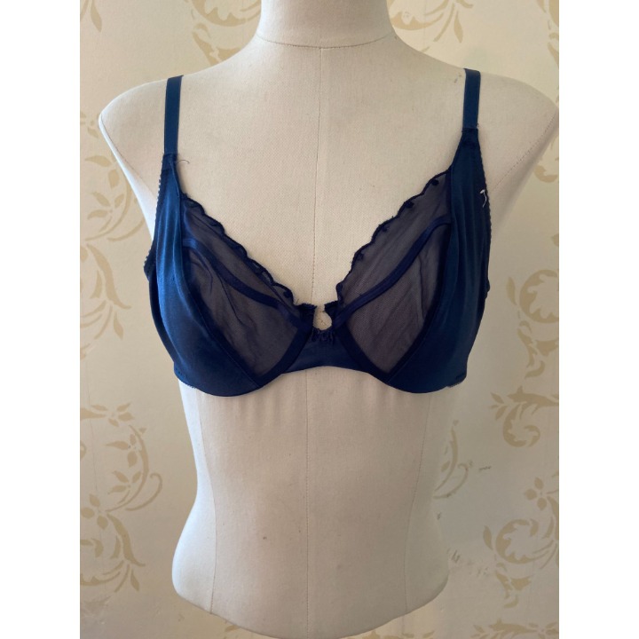 Ladies Size Christian Dior Midnight Blue #4255 Bra Size 34C