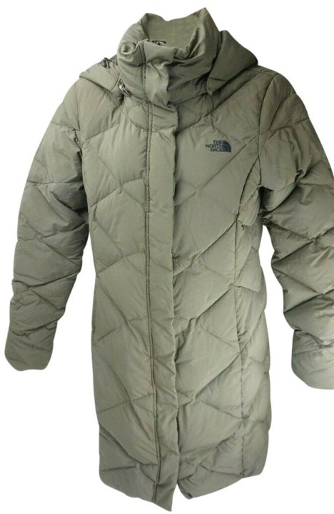 The North Face Green Women's Miss Metro Ii Hooded Parka Coat Size 4 (S)