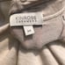 Kinross Cashmere Medium Sweater Cream Top V Neck Pullover Tan Ribbed Long Sleeve