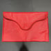 J.J. Winters Soft Leather Clutch in Red