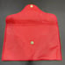 J.J. Winters Soft Leather Clutch in Red