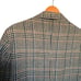 Vntg Sears Herringbone Plaid Tweed Blazer Jacket Sportcoat Mens L Brown Wool 60s