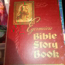 Bible stories from Genesis to Revelations...not actually a Bible. Use picture