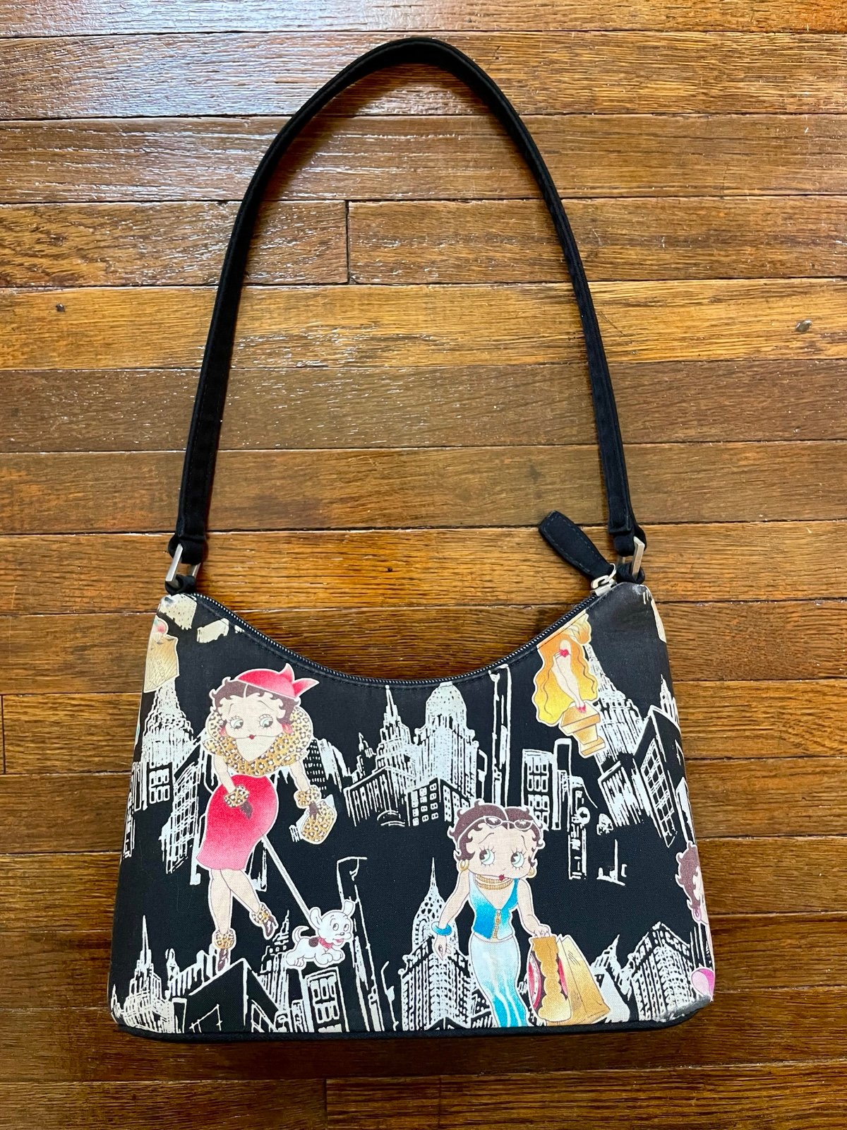 VINTAGE BETTY BOOP SHOULDER BAG PURSE