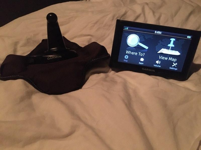 Nuvi Garmin navigation system