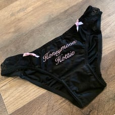 VS Honeymoon Hottie Lace Bride Panty