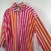 Beach Riot NWOT Alexa Top in Sunset Stripes Size S/M Beach Pool Cover Up Casual