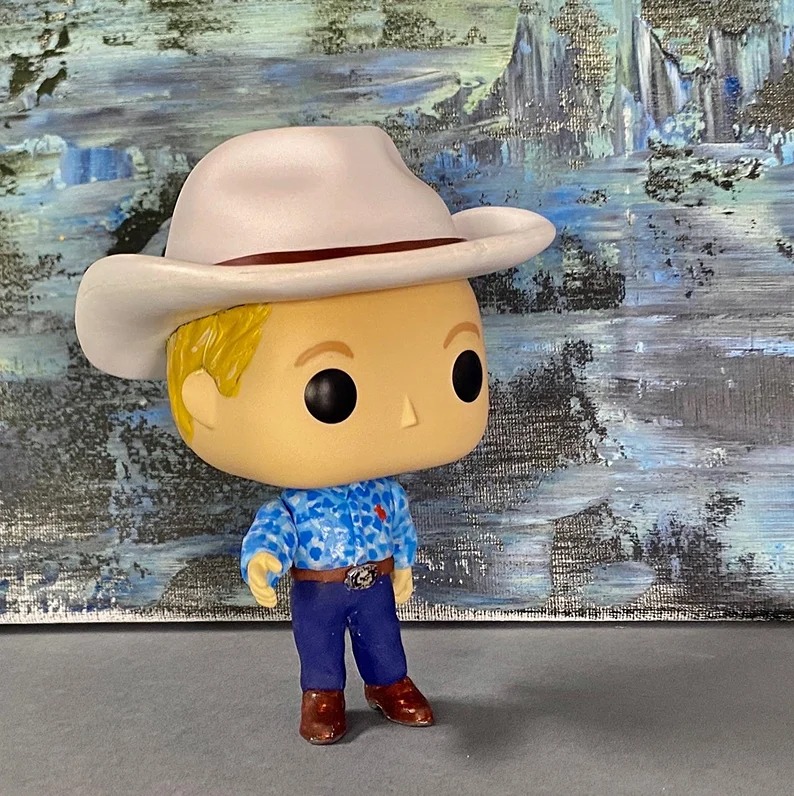 ARCHIVE SALE Custom funko pop BLUE Billy Tillerson Outer Range Noah Reid