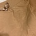 Baby Phat Vintage Low Waisted Brown Satin Bow Gold Logo Plaque Mini Skirt
