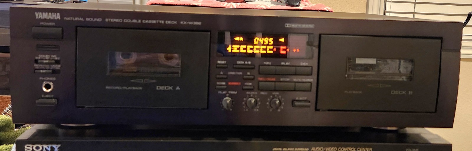 Yamaha YAMAHA KX-W382 double cassette deck