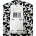 NEW Michael Kors Women's Black/White Logo Print Cuffed Beanie Hat - One Size