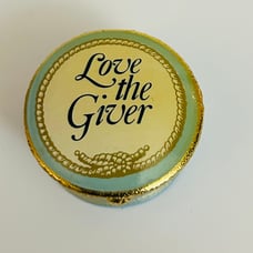 1973 Estee Lauder “Love the Giver Memento” Solid Perfume Compact