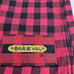 Braeval Signature Buffalo Check Shooting Square Scarf 17 Red Black